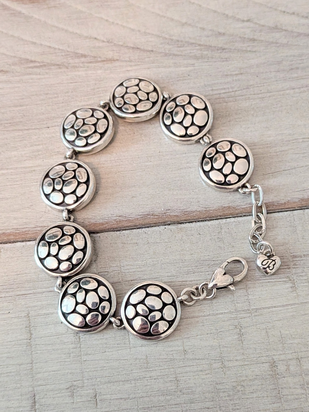 Brighton Pebble Round Link Bracelet